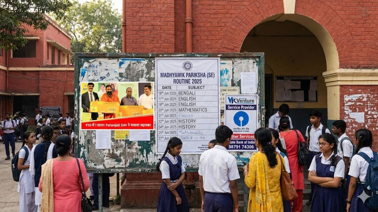 Madhyamik Exam 2025 Routine Changed